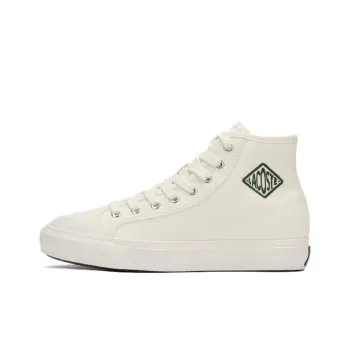 LACOSTE Backcourt High Top Skateboard Shoes Women's Ecru