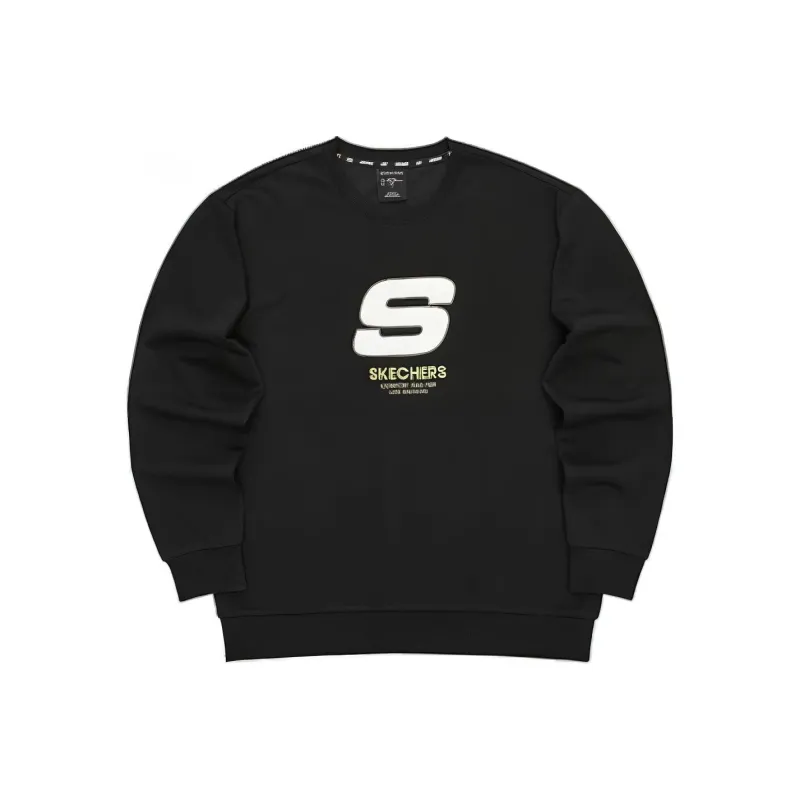 Skechers Sweatshirts Unisex Charcoal Black-0
