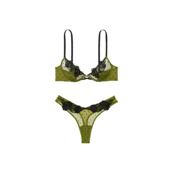 Victoria's Secret Underwear Set Women's Green