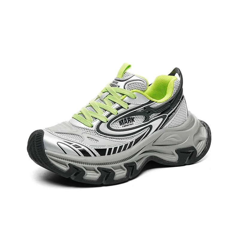 FAIRWHALE Anti Slip And Wear Resistant Lightweight Low Top Chunky Sneakers Men's-11