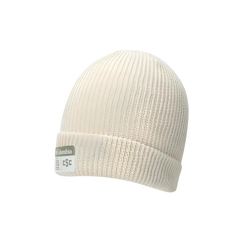 Columbia Polyester Beanies Unisex Beige-1