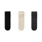 [3 Pack/Slouch Socks]Black+Dark Gray+Ecru