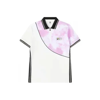 Msgm X FILA Polo Shirts Men Jade White