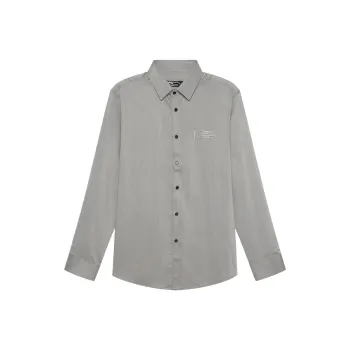 ANDREW MACKENZIE Shirt Men's Gray