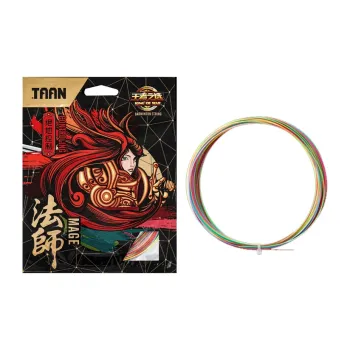 TAAN Stretchable Badminton Racket Strings High Polymer Nylon Competition And Training Specific Unisex 10m