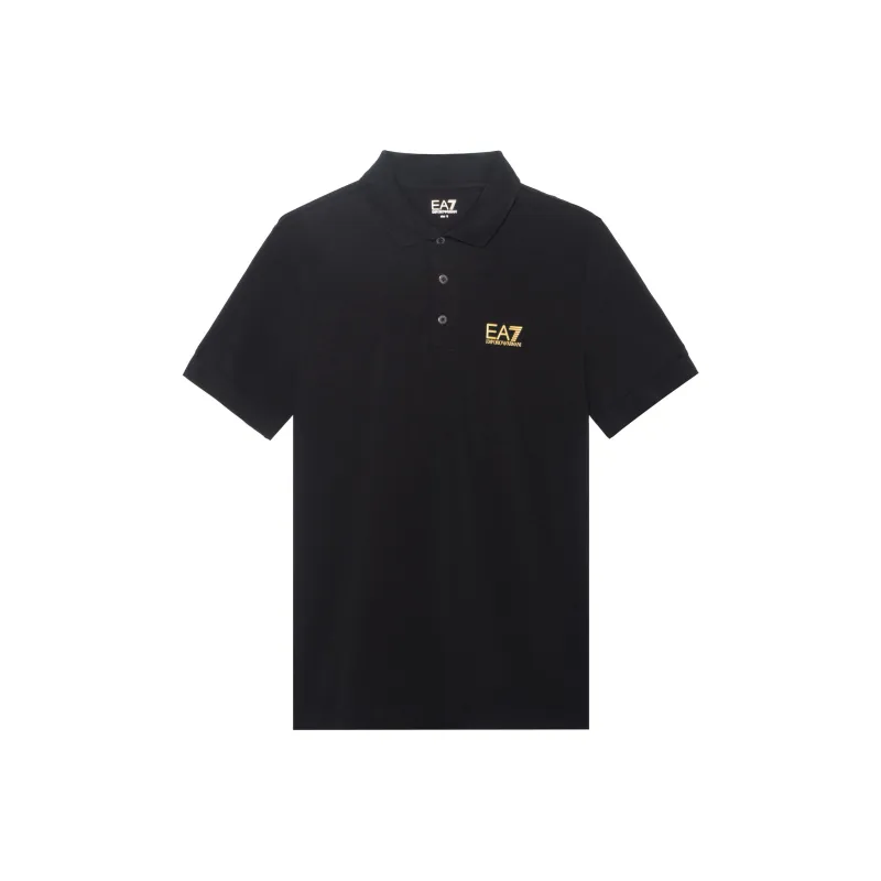 EMPORIO ARMANI Logo Printed Polo Shirt-0