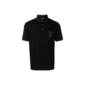EMPORIO ARMANI Polo Shirts Men Black