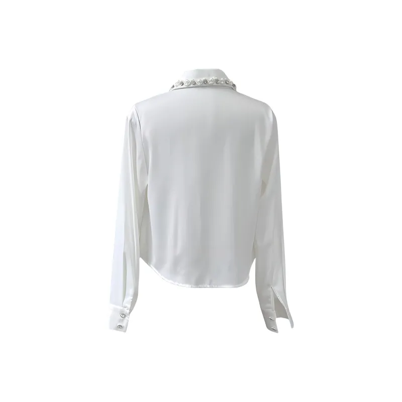 TUSHIFEI Shirts Women's White-1
