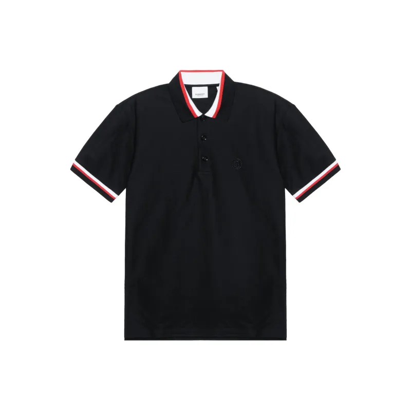 Burberry Monogram Motif Piqué Polo-0