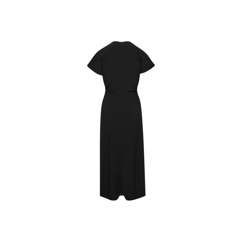 ARITZIA Babaton Futurist Dress Short Sleeved Dresses Women's Black-1