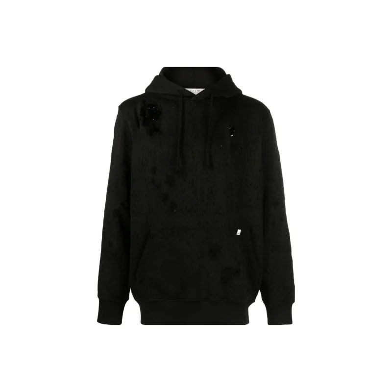 1017 ALYX 9SM Distressed Drawstring Hoodie-0