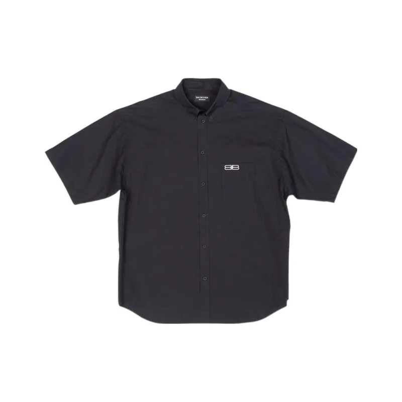 Balenciaga S/S Large Fit Shirt-0