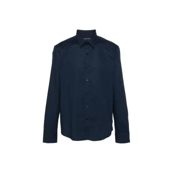 MICHAEL KORS Polka dot print Poplin Shirt