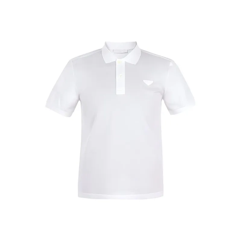 PRADA Polo Shirts Men White-0