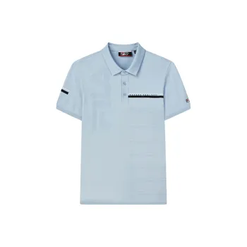 FILA Polo Shirts Men Zen Blue