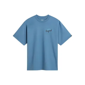 Vans ORANGE RECORDS T-Shirt Men's Blue