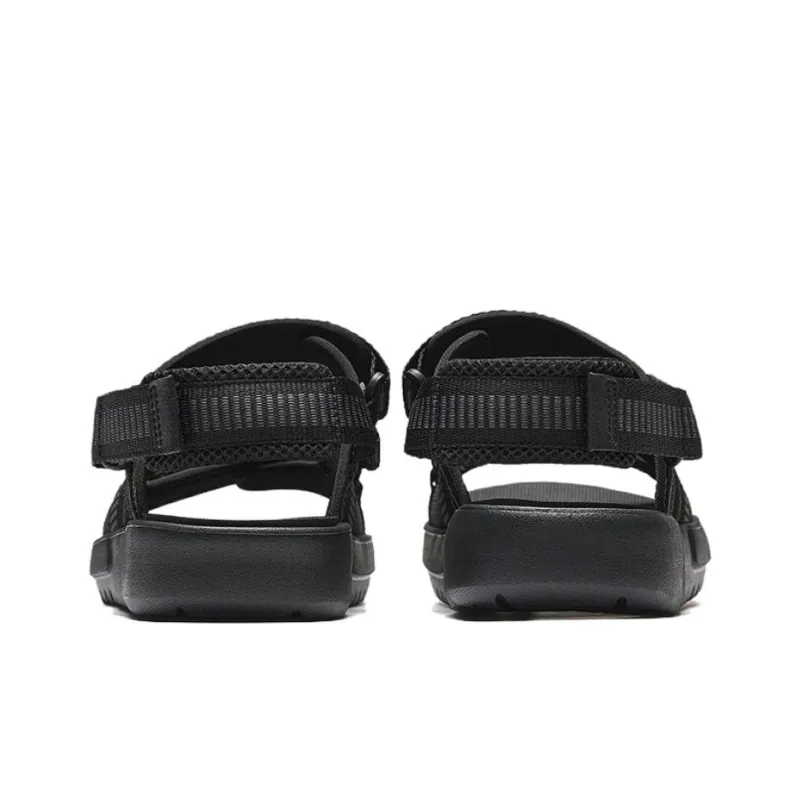 Anta Life Collection Beach Sandals Men's Black-3