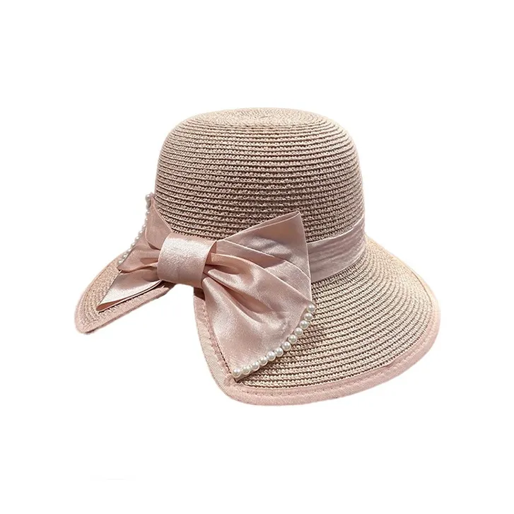JKEM Paper Reed Sun Protection Hats Women's-4