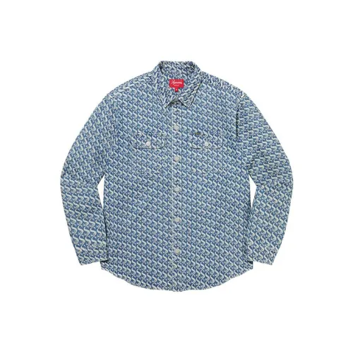 Supreme Monogram Denim Shirt