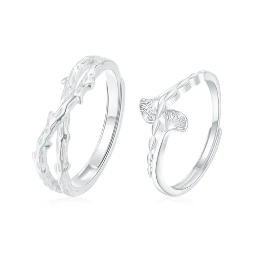 PRETTY DIARY S925 Silver Rings Unisex