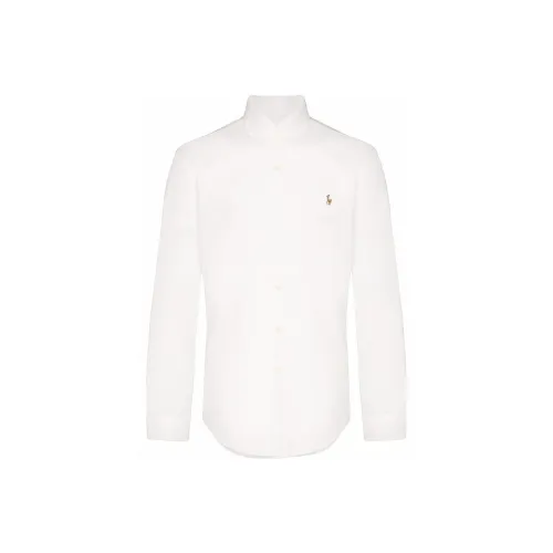 Polo Ralph Lauren Pony Embroidered Curved Hem Shirt