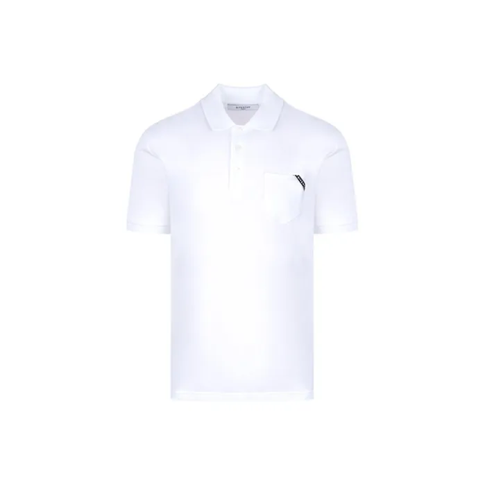 Givenchy Polo Shirts Men White-0