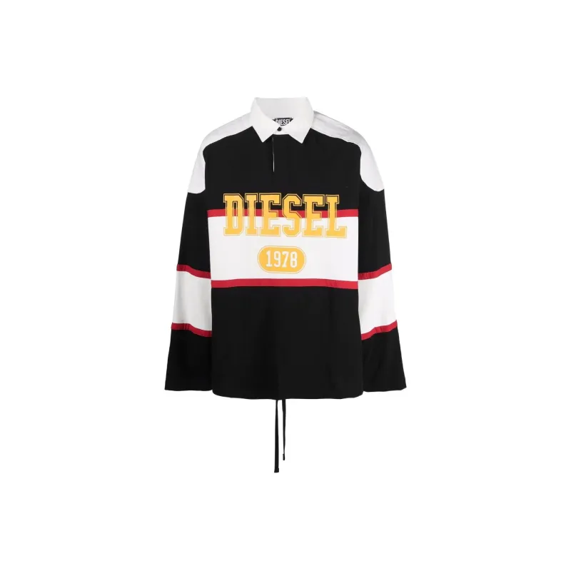 DIESEL Polo Shirts Men Black-0