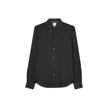 Paul Smith Shirt Men's Charcoal Gray