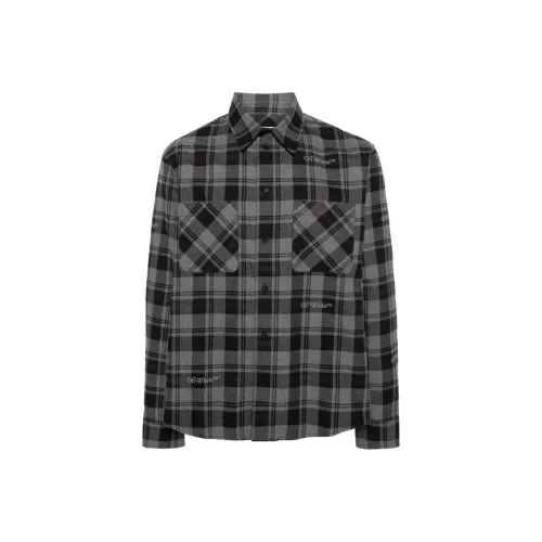 OFF WHITE Checked Long Sleeved Shirt