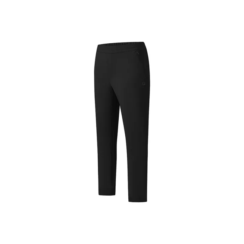 FILA Knitted Sweatpants Men's Pitch Black-1