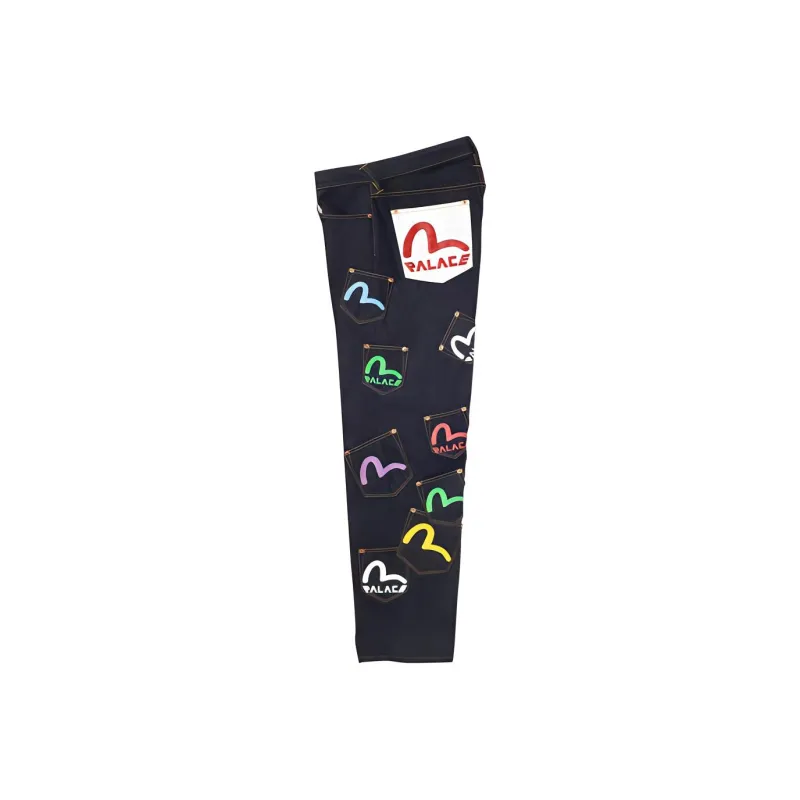 PALACE X Evisu Multi Pocket Jean-3