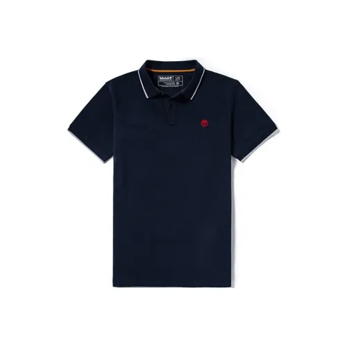 Timberland Polo Shirts Men Royal Blue