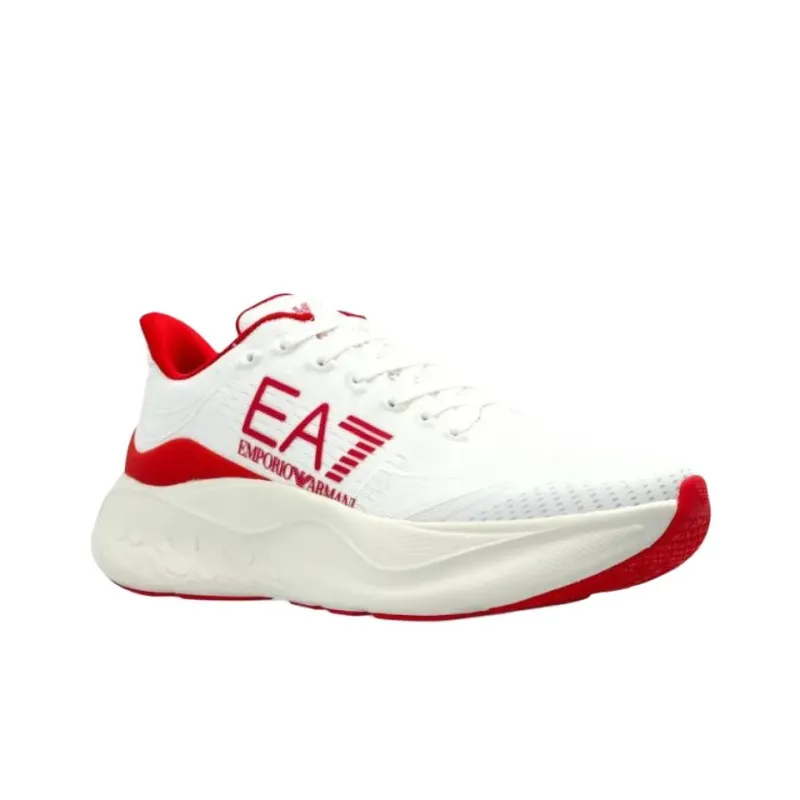 EMPORIO ARMANI EA7 Low Top Casual Shoes Men's Red-2