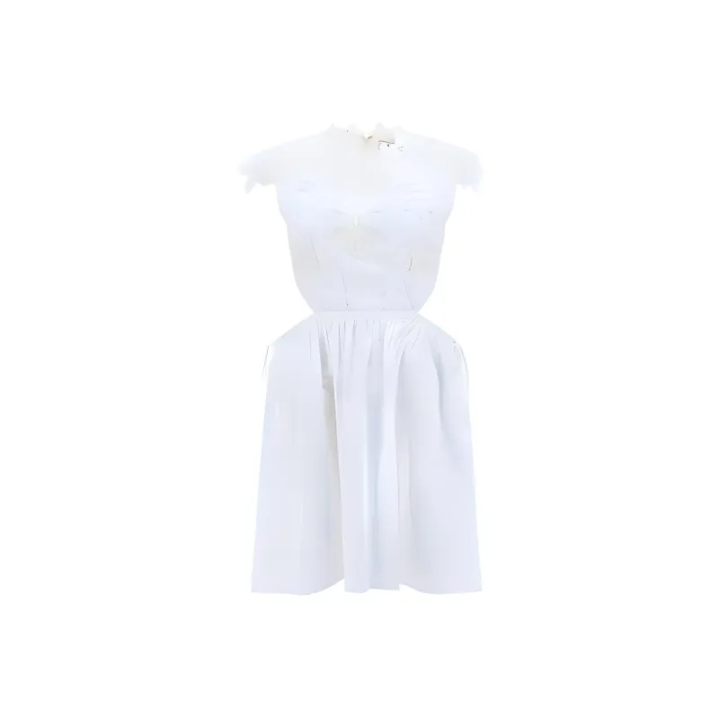 Self-portrait Guipure-lace Cut-out Mini Dress-2