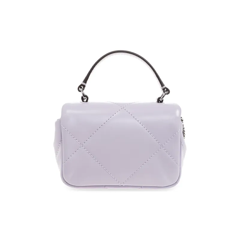 TORY BURCH Kira Cow Leather One Shoulder Handbag Mini Women's Heather Purple-2