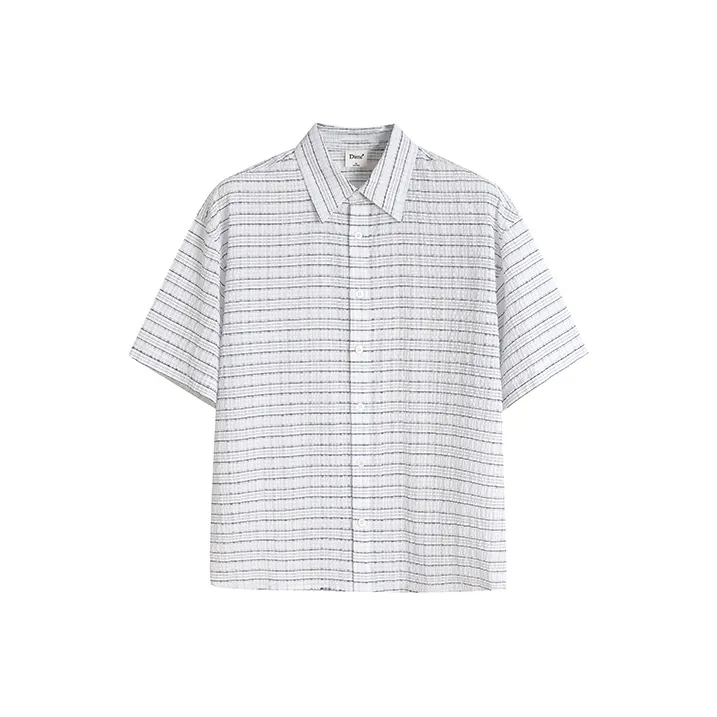 DIMC Shirt Unisex Blue White Stripes-0