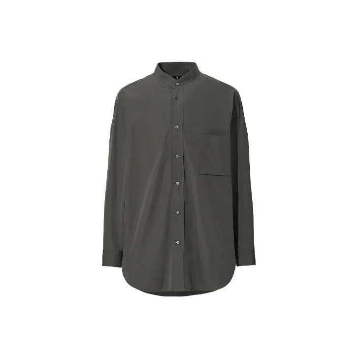 UNIQLO FW20 Jil Sander Collaboration Series Shirt Men's Olive Green-0
