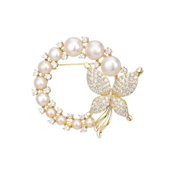 Encounter Gift Pearl Brooches Unisex