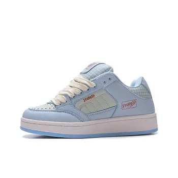 STUR YSN Low Top Skateboard Shoes Women's Moon White