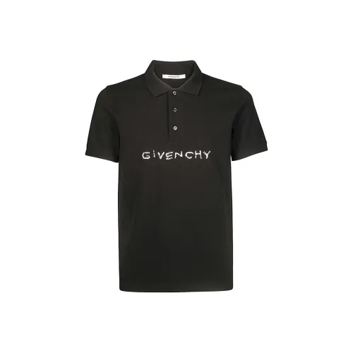 Givenchy Polo Shirts Men Black