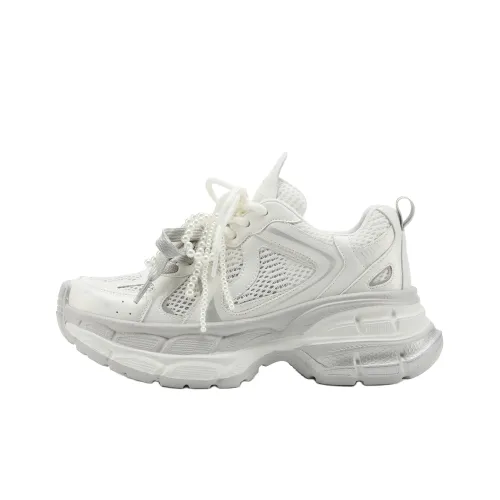 FIVE PLUS Anti Slip Wear Resistant Low Top Chunky Sneakers Women's
