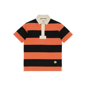 GUCCI Polo Shirts Men Orange