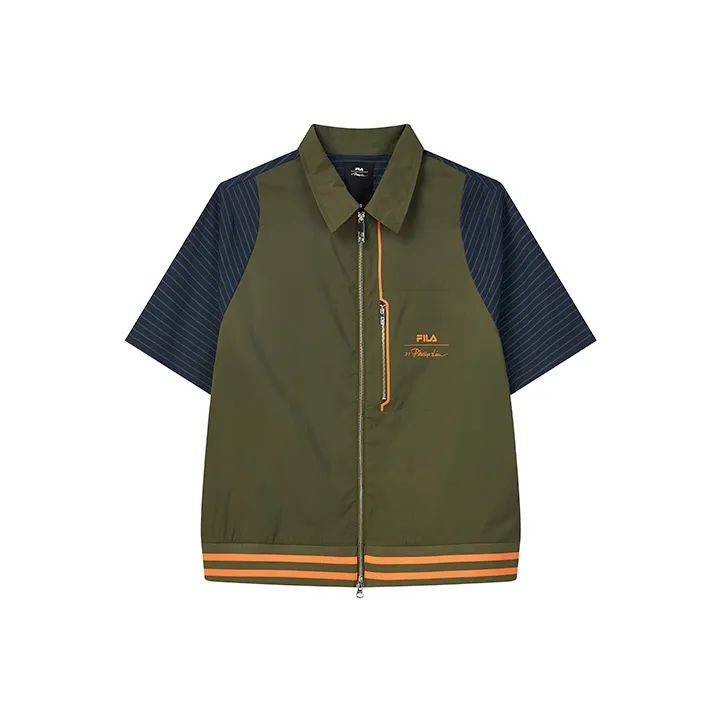 FILA 3.1 Phillip Lim Collaboration Collection Shirt Men's Dark Army Green-0