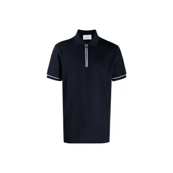Ferragamo Polo Shirts Men Blue