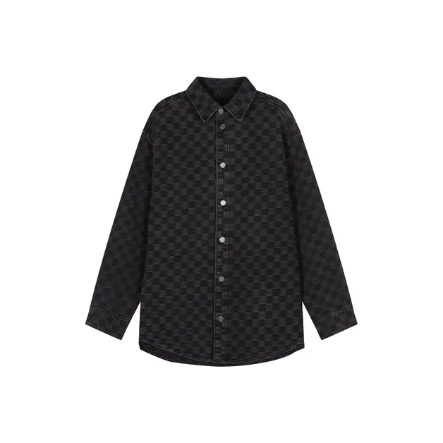 CROQUIS Shirts Men 959 Denim Light Gray-0