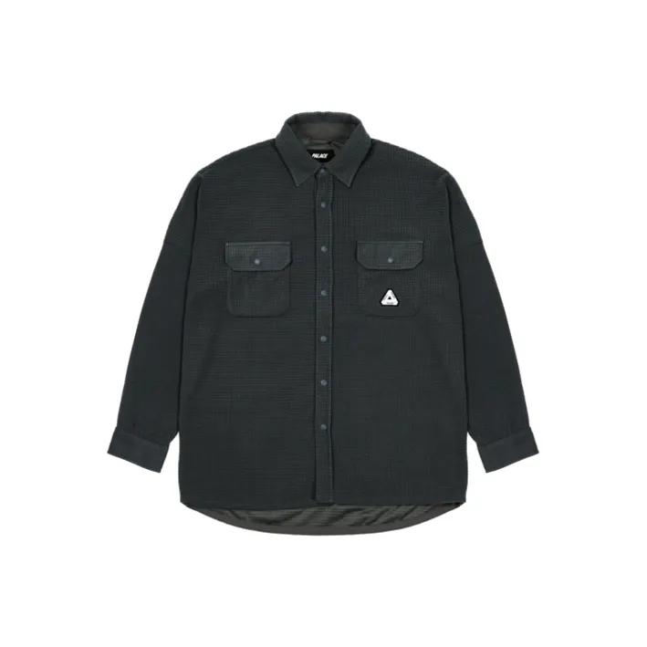 PALACE Polar Grid Overshirt-0