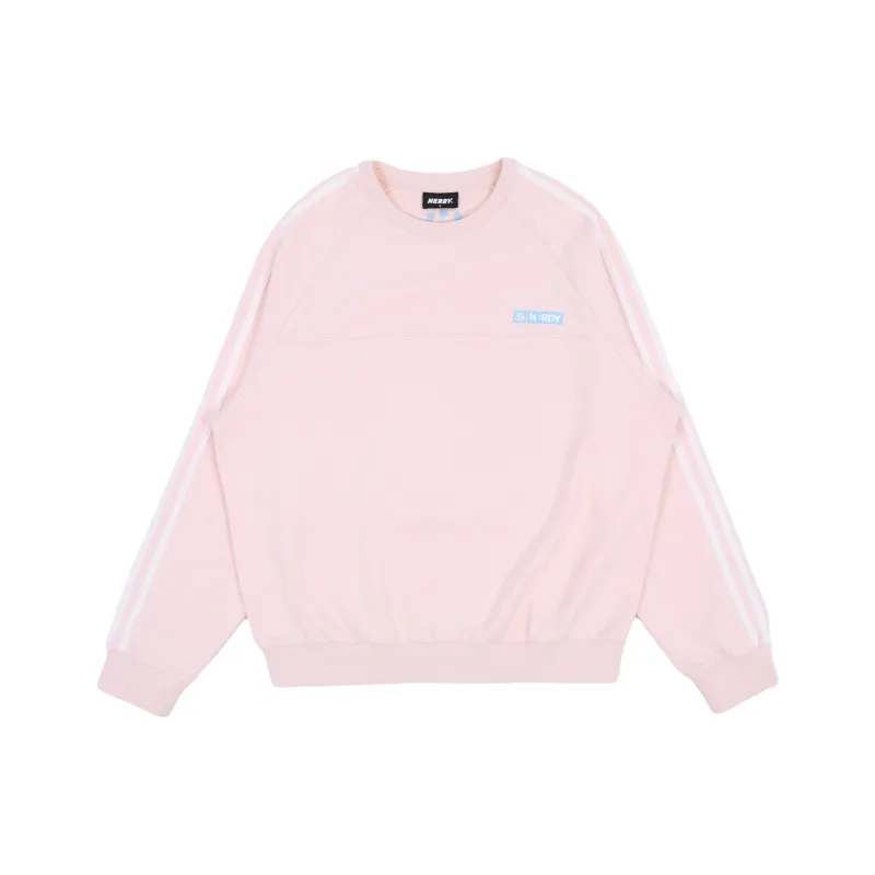 NERDY Sweatshirt Unisex Light Pink-0