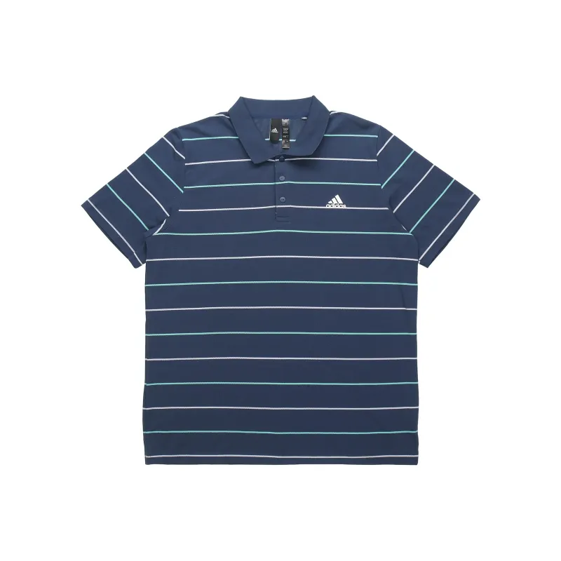 Adidas Polo Shirts Men Navy Blue-0