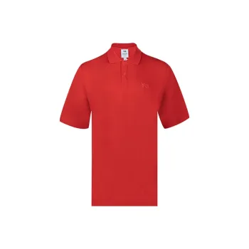 Y 3 Polo Shirts Men Red