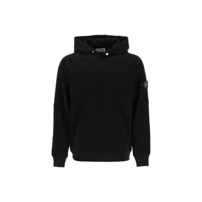 STONE ISLAND Compass badge Cotton Hoodie-0